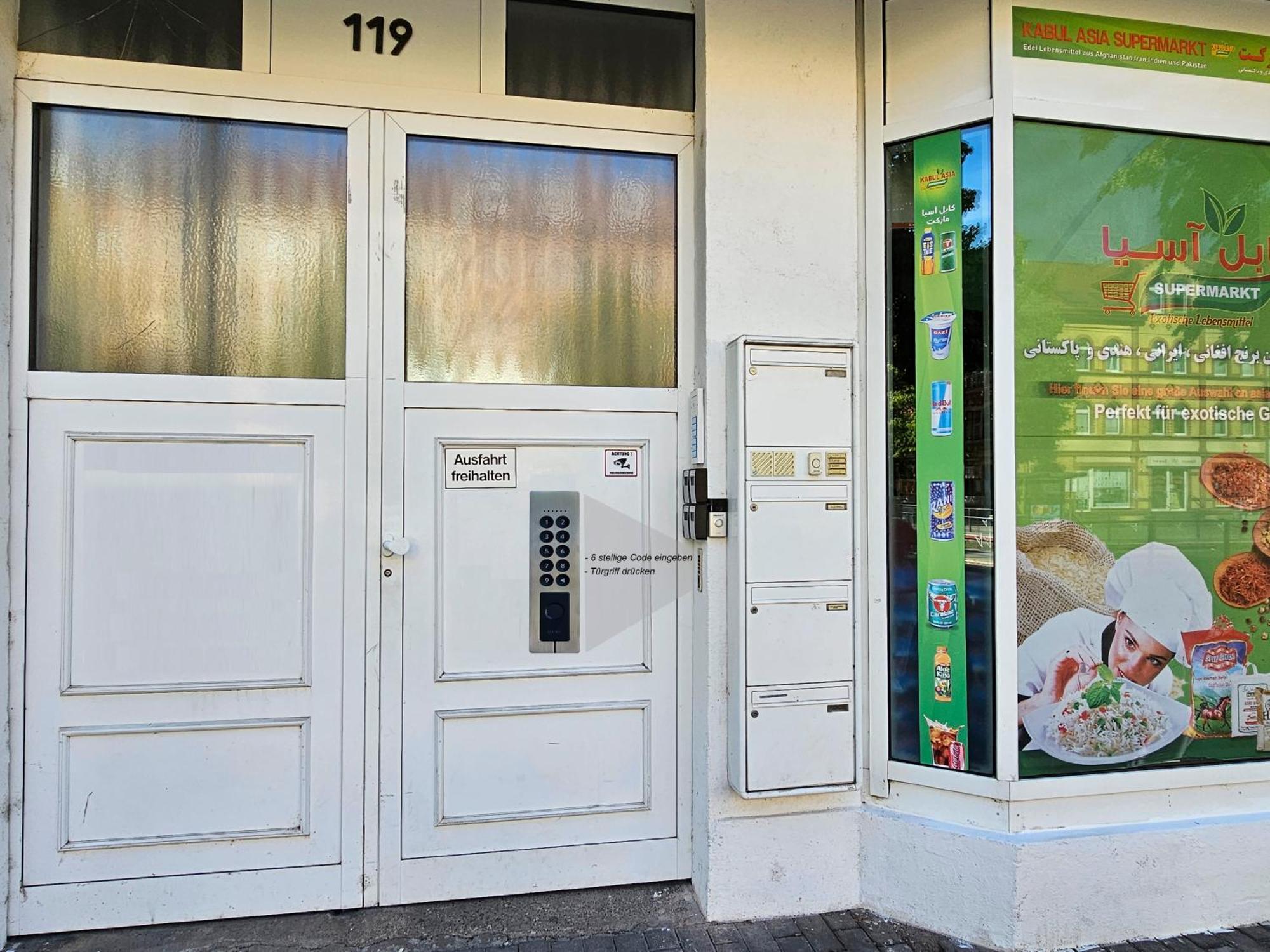 ארפורט Schoene Ferienwohnung 54 M², Zentrumsnah, Kingbett מראה חיצוני תמונה